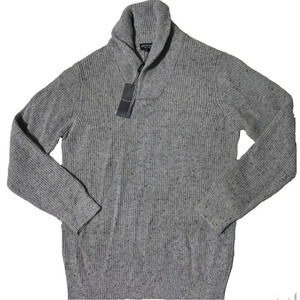 NWT IMMAGINI Men's Italian Pullover Gray Sweater